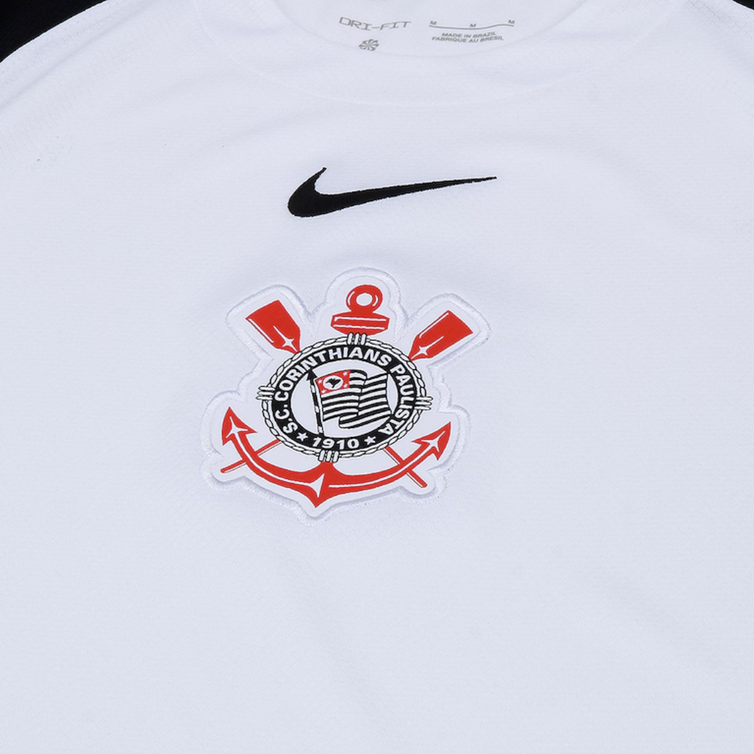 Conjunto Infantil Feminino Nike Corinthians 2025/26 I