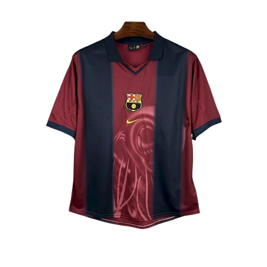 Camisa Barcelona Cactus Jack Home 2000/01 Retrô