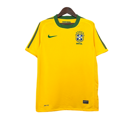 Camisa Retrô Seleção Brasil 2010 Home Copa do Mundo