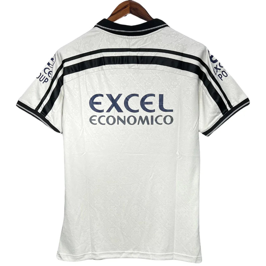 Camisa Corinthians Retrô 1998 Home Penalty Masculina - Preta e Branca