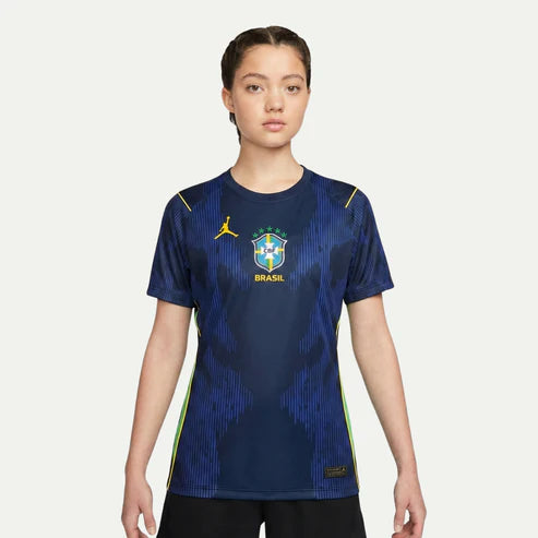 Camisa Brasil Away 26/27 - Nike Azul Feminina