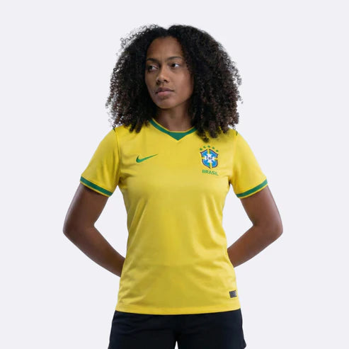 Camisa Brasil Home 26/27 - Nike Amarela Feminina